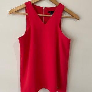 Armani exchange Red sleeveless top